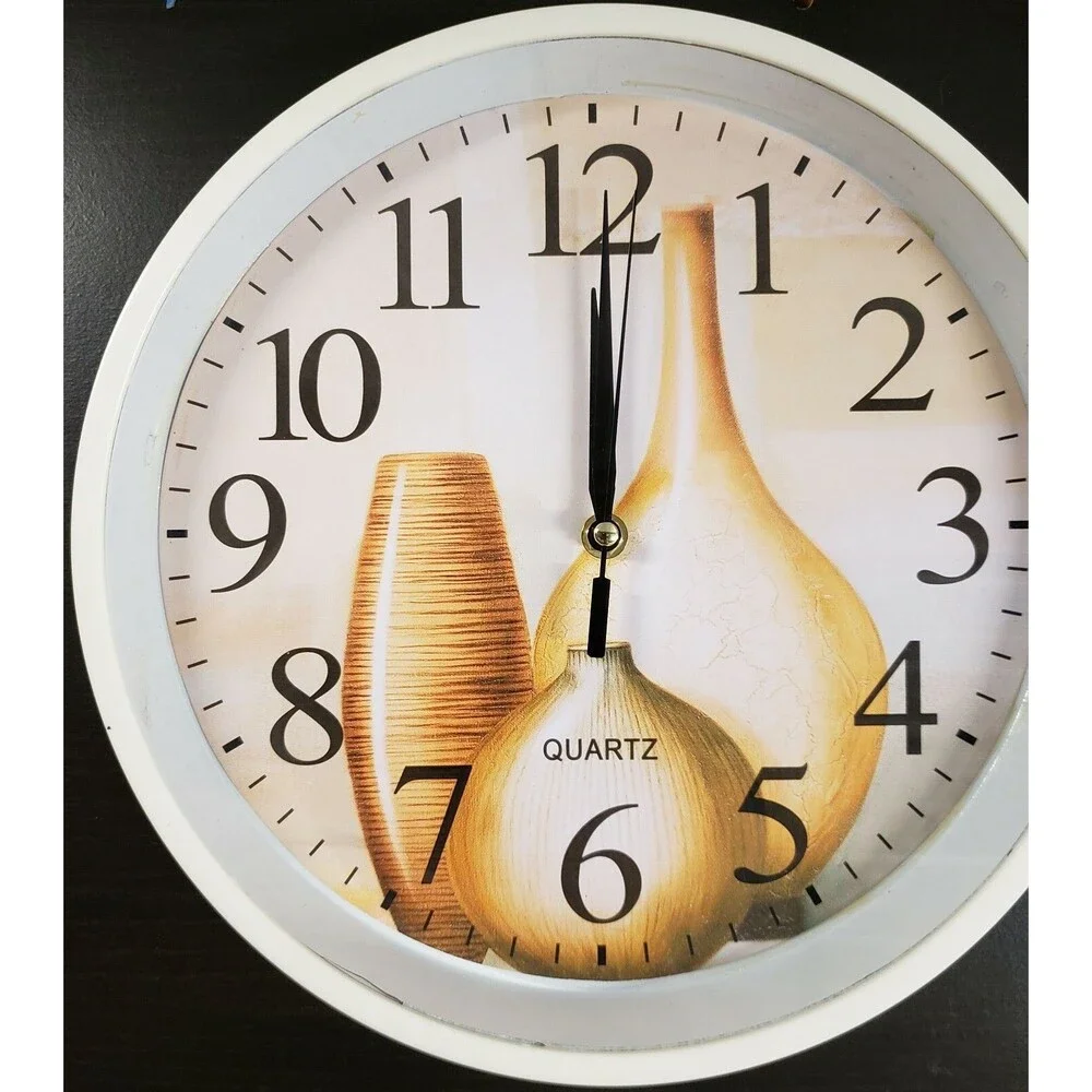 Kitchen Plastic Wall Clock, app.11.5